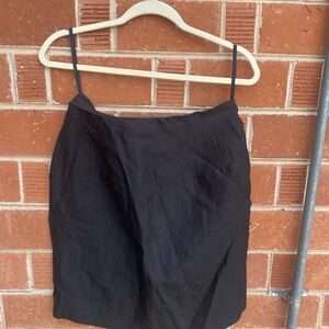 Casual Corner Black Mini Pencil Skirt